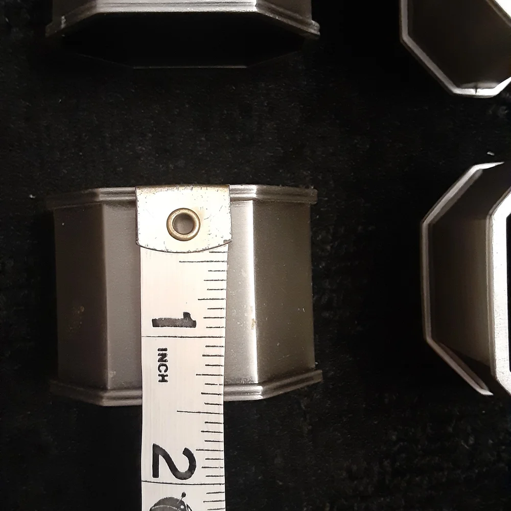 Elegant Silver Napkin Rings